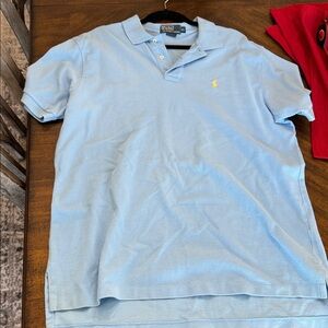 Polo Ralph Lauren light blue Polo Shirt Men's Size XL Short sleeve